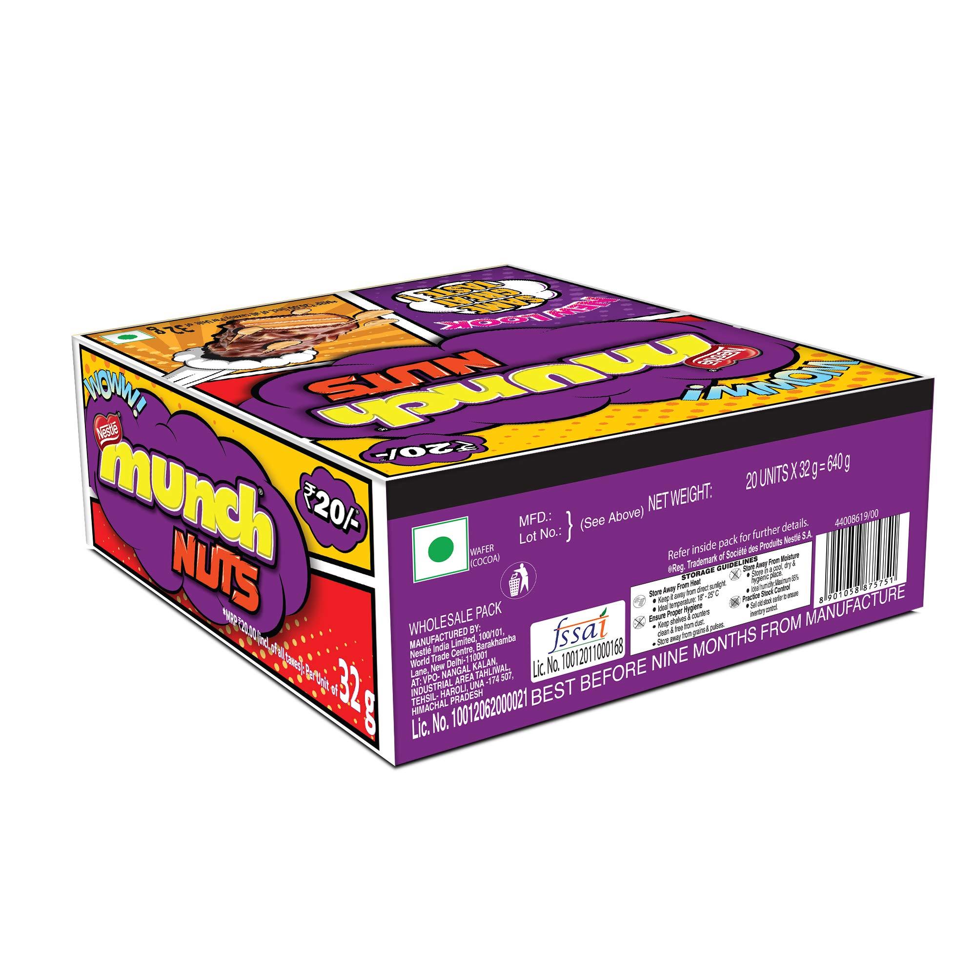 Nestle Nestle MUNCH Nuts (24 units x 30g)