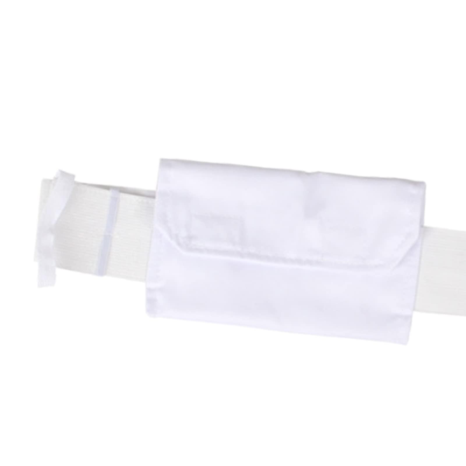 MYADDICTION MYADDICTION Feeding Tube Belt G Tubes Catheter Holder Peritoneal Dialysis Peg Waist Belt White