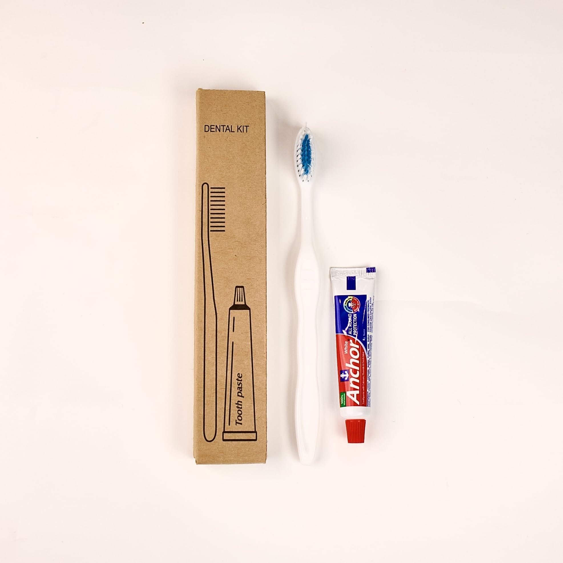 clayherbs Clayherbs Hotel Toiletries | Dental Kit | Toothpaste | Toothbrush | Guest Room Amenities | Hospital Kit Dental Kit | Hotel Amenities Kit (25)