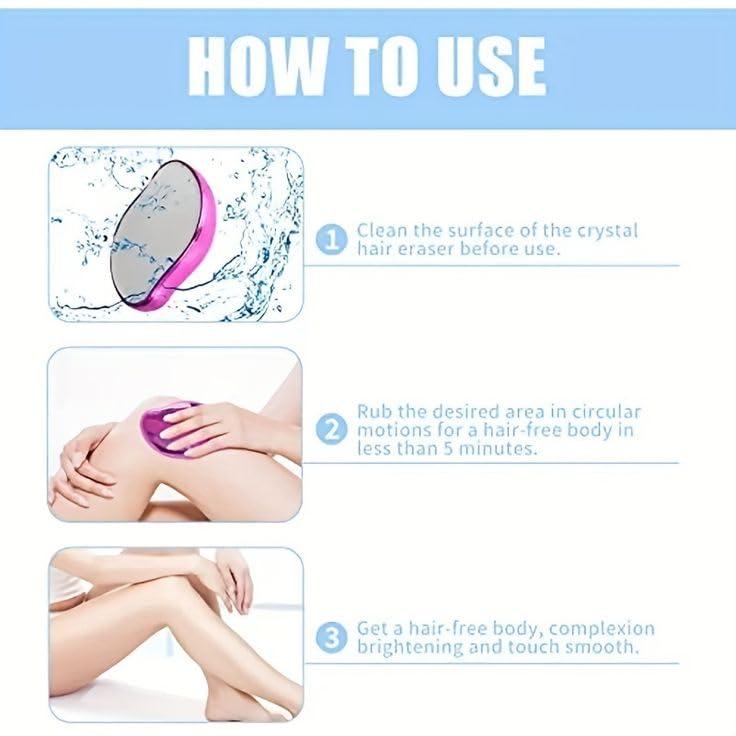 kg enterprise Tabrecta Hair Removal Crystal Soap | With Nano-crystalline Dot For Soft and smooth crystal hair erasers | Prevents Ingrown Hair & Skin Irritation | Best Alternative to Razors, Waxing, Cream, Epilator, Trimmers(multicolor)