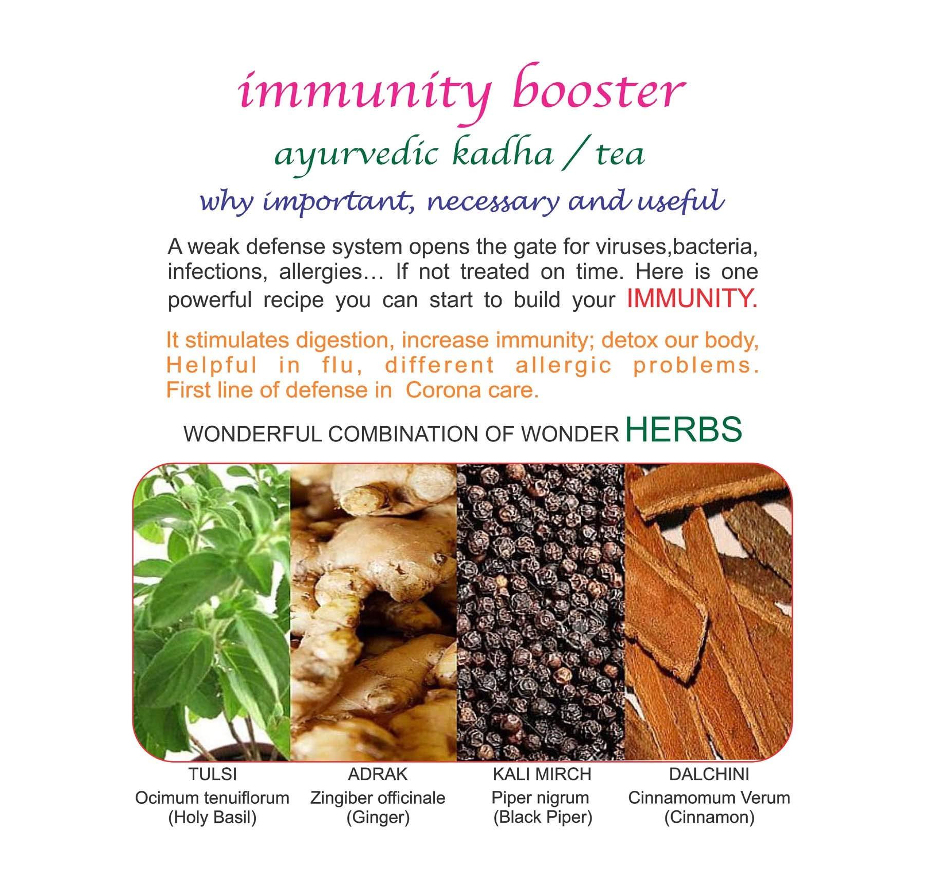 Dr. Thapar Dr. Thapar's IMMUNITY BOOSTER AYUSH KADHA/TEA Buy 3 get 4