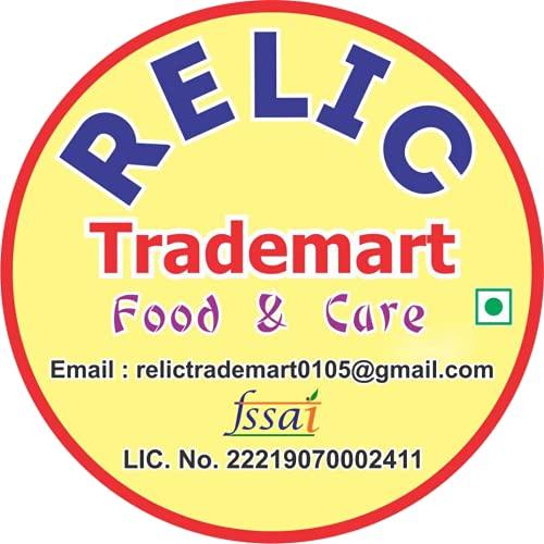 Relic Trademart Relic Trademart, Rakhi gift pack - Rakhi set of 2 with Sweetness of Bikaji Sadabahar Soan Papdi 200GM, Lovely greeting card and Roli chawal