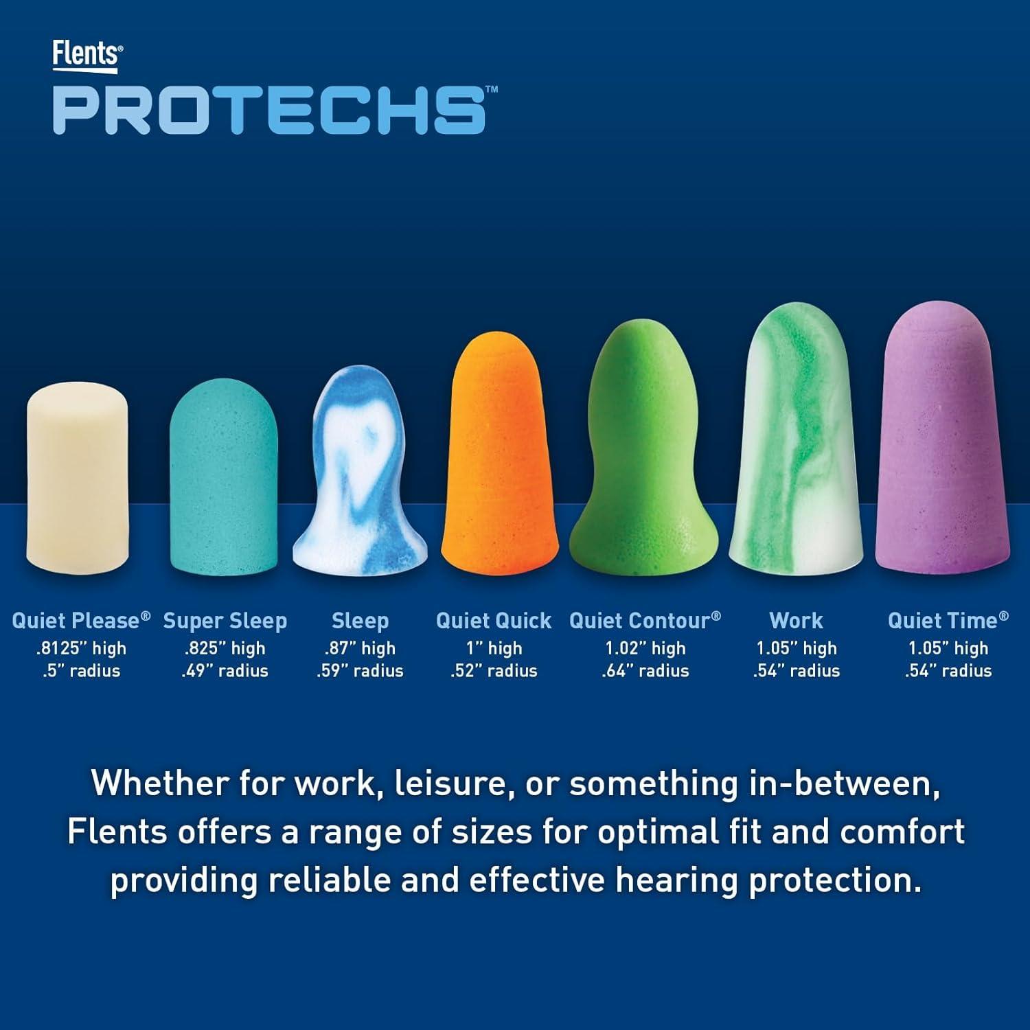 Flents Flents Quiet Please Comfort Foam Ear Plugs - 10 pairs, Pack of 2