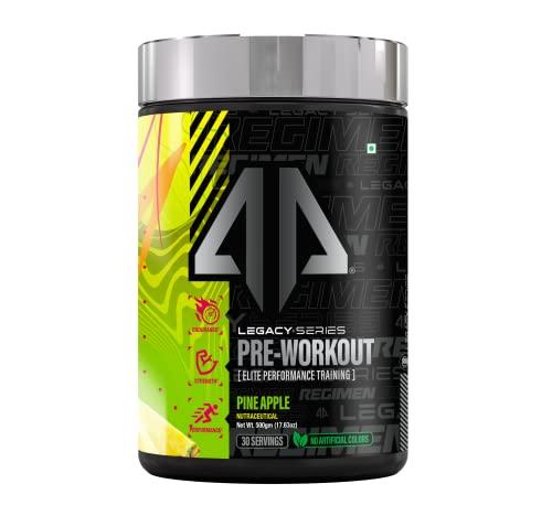 AP REGIMEN AP SPORTS REGIMEN Legacy Series Pre-Workout Pineapple Flavor -500gm