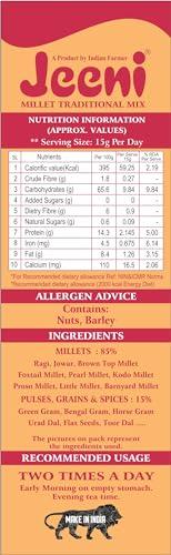 JEENI JEENI Millet Traditional Mix Gm, 1 Count