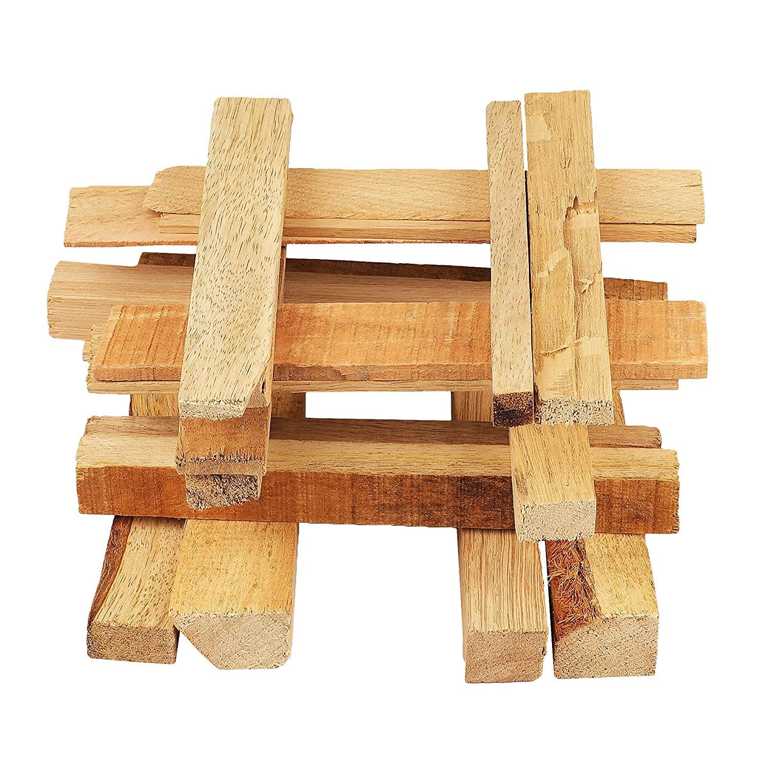 NEERAJ NEERAJ - Havan Mango Wood - Havan Samidha - Aam Ki Lakdi - Samagri for Hawan Yagya - Mango Wood for Havan - Sacred Firewood for Puja - 400 Gm