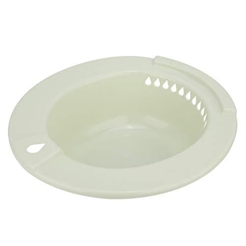 Fabater Sitz Bath, Edge Thickening Over The Toilet Hip Bath Tub, for Hip Cleaning Elderly Pregant Postoperative Care(Green)