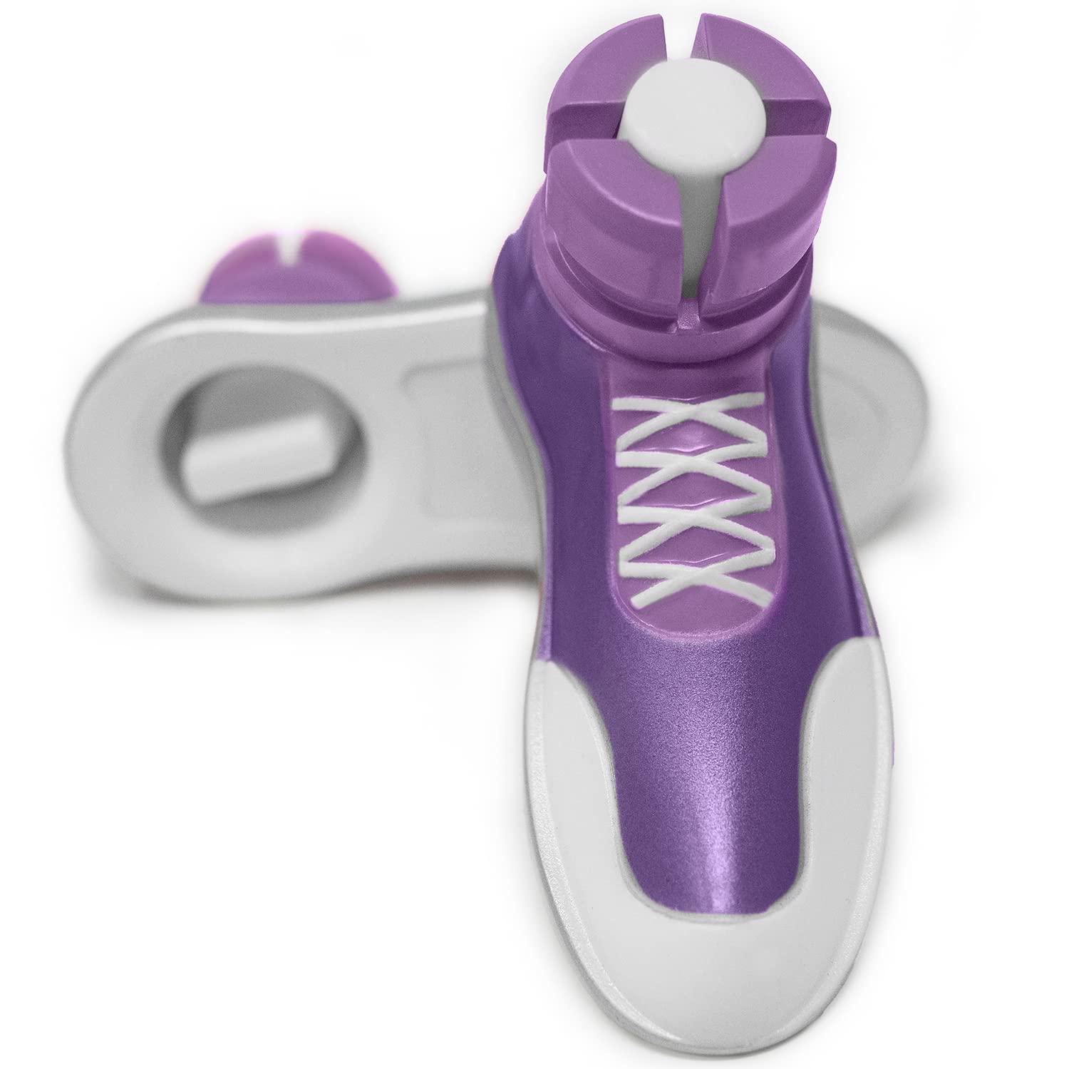 Top Glides Sneaker Walker Glides for 1\" Walker Tubes - Purple - 1 Pair