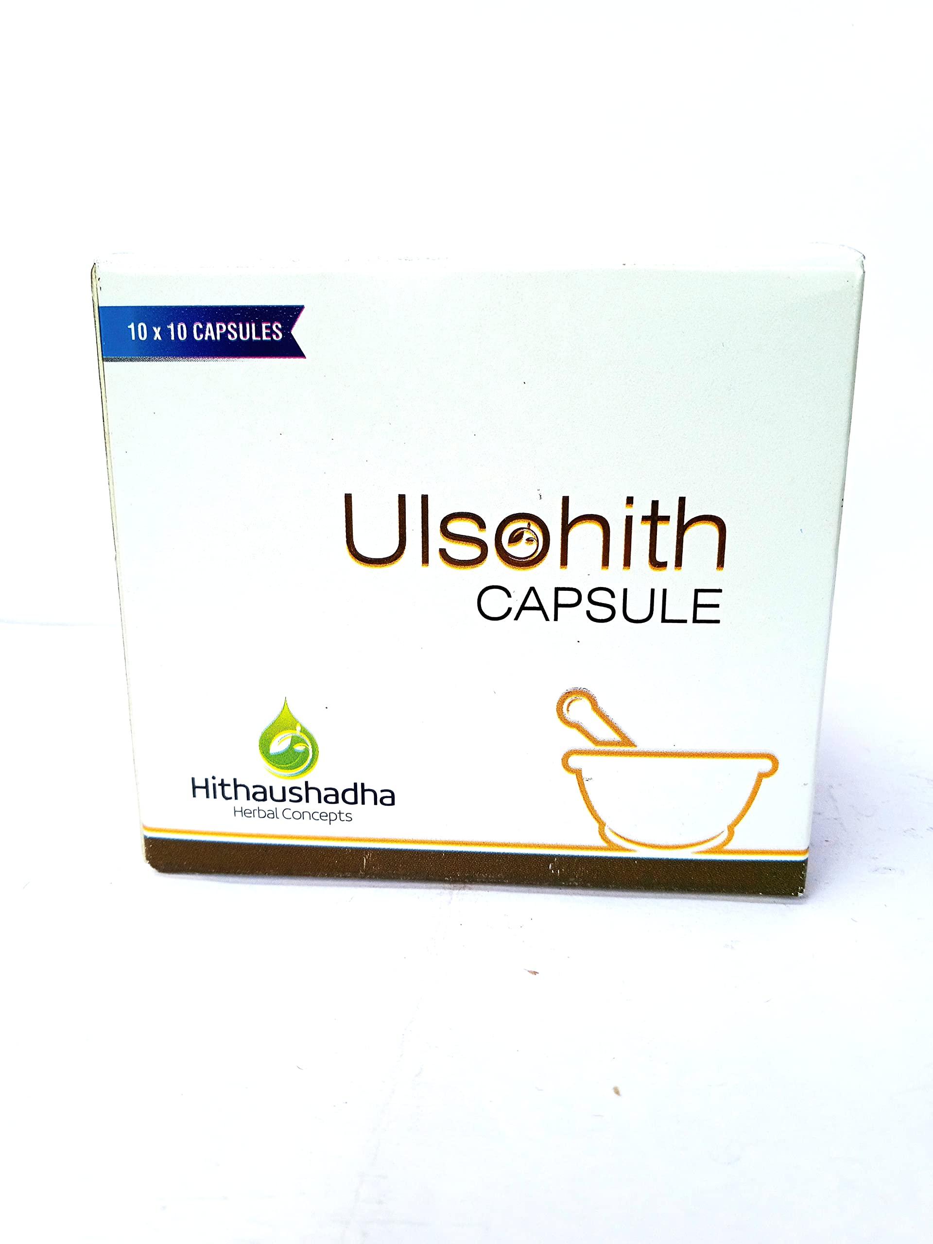 Hithaushadha Herbal Concepts Hithaushadha Herbal Concepts Ulsohith Capsule, 500mg
