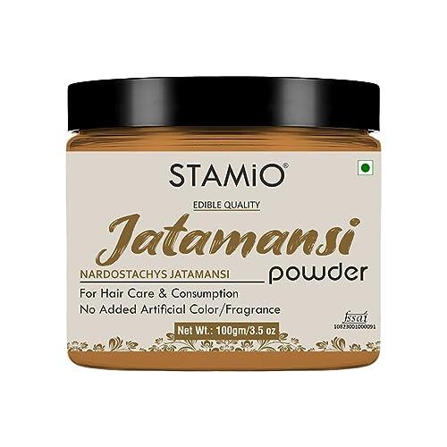 STAMIO STAMIO Jatamansi Powder 100 gm | Spikenard | Nardostachys Jatamasi | Digestive Health | In Jar 3.53 oz