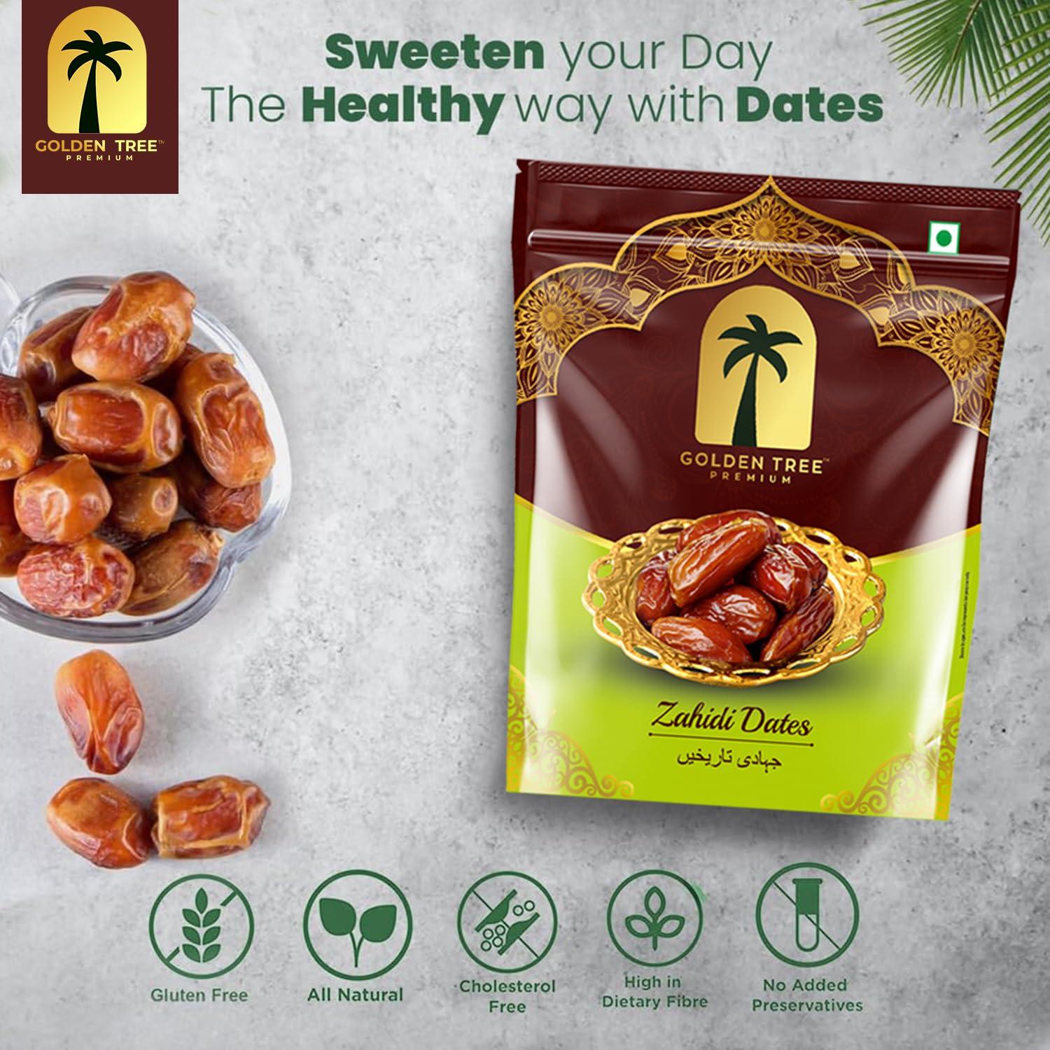GOLDEN TREE Golden Tree Soft Zahidi Dates (250)