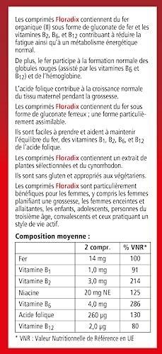 Floradix Floradix Iron 84 Tabs