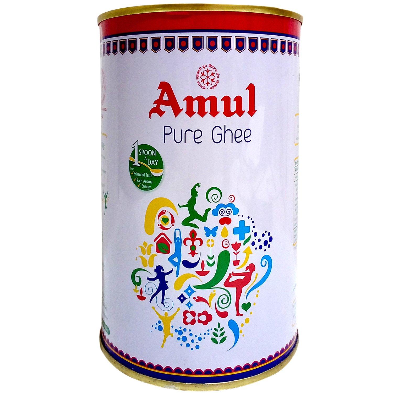 Amul Amul Pure Ghee, 1L Tin