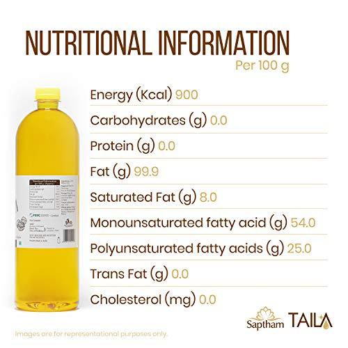 Saptham Saptham Taila 100% Wood Pressed/Cold Pressed Walnut Oil (100 ML)