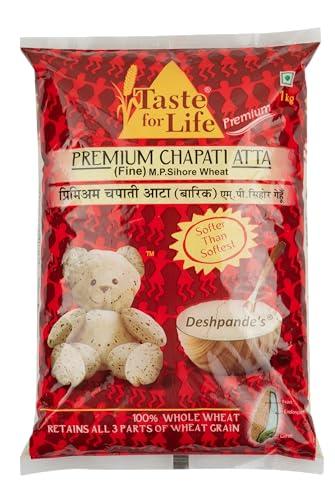Taste for life Taste for life MP sihore Premium Chapati Atta (FINE) 1 kg