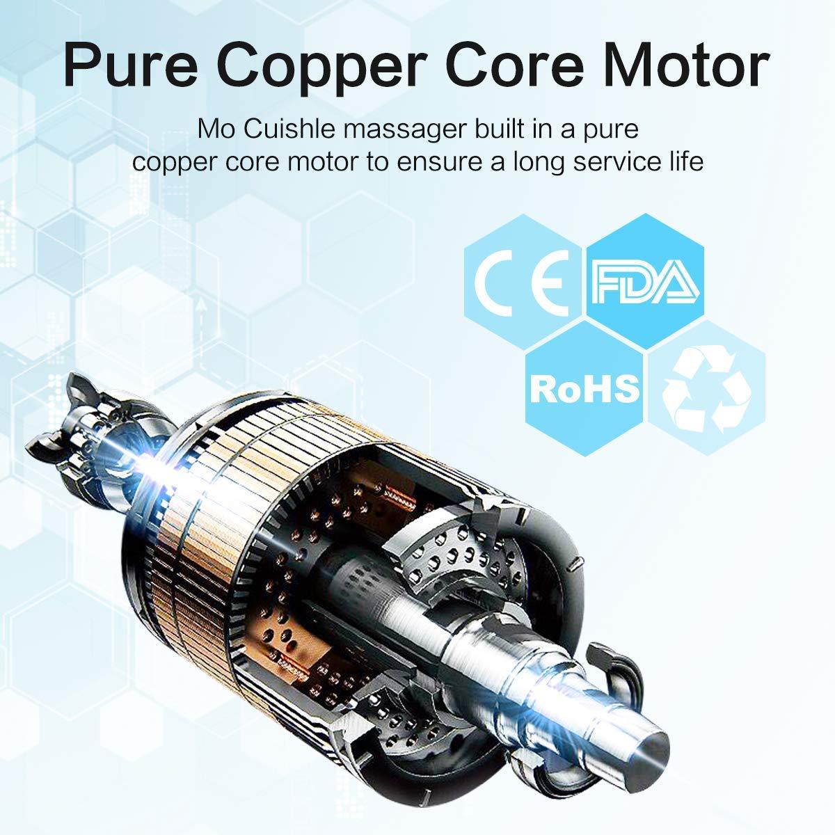 Mo Cuishle Shiatsu Neck Back Massager Pillow with Heat - Deep Tissue Kneading Massage for Back