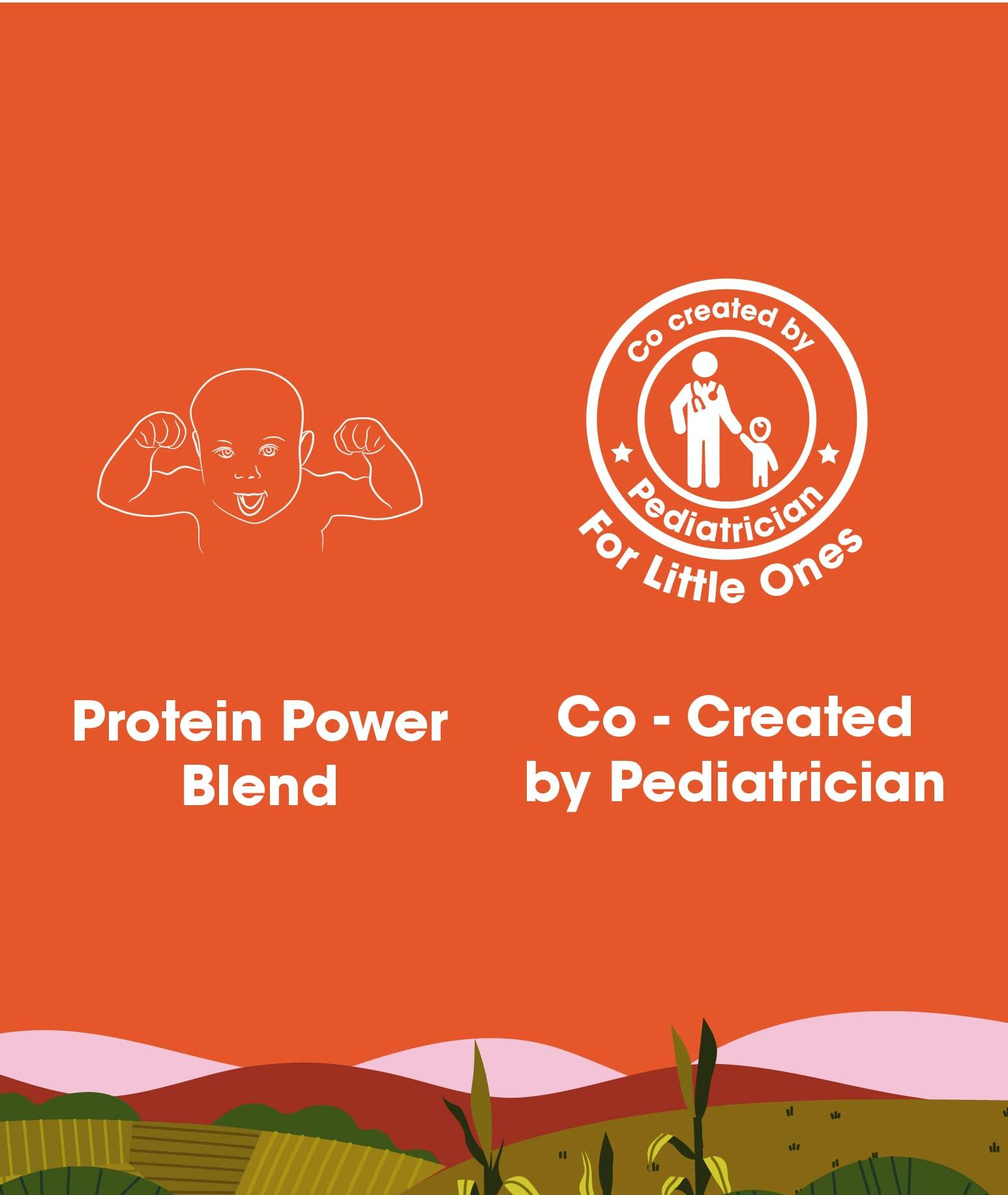 HUNGRY KOALA HUNGRY KOALA Oats & Carrot Khicdi Cereal Made With Natural Ingridients For Kids To Grow Healthy No Preservative Or Additives Or Maida 400 Grams Pack