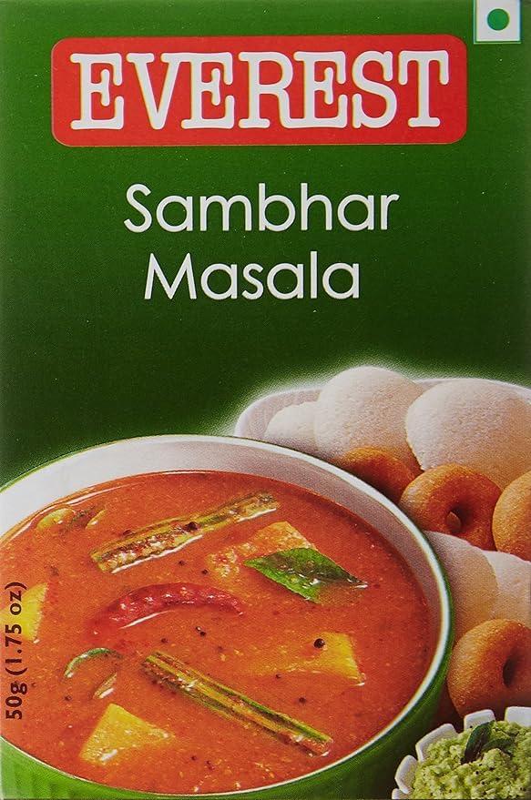 Pink Delight Everest Pav Bhaji Masala 100 Gm+ Everest Sambhar Masala 100 Gm| 200 Gm Combo Pack+ Spice Sprinkler