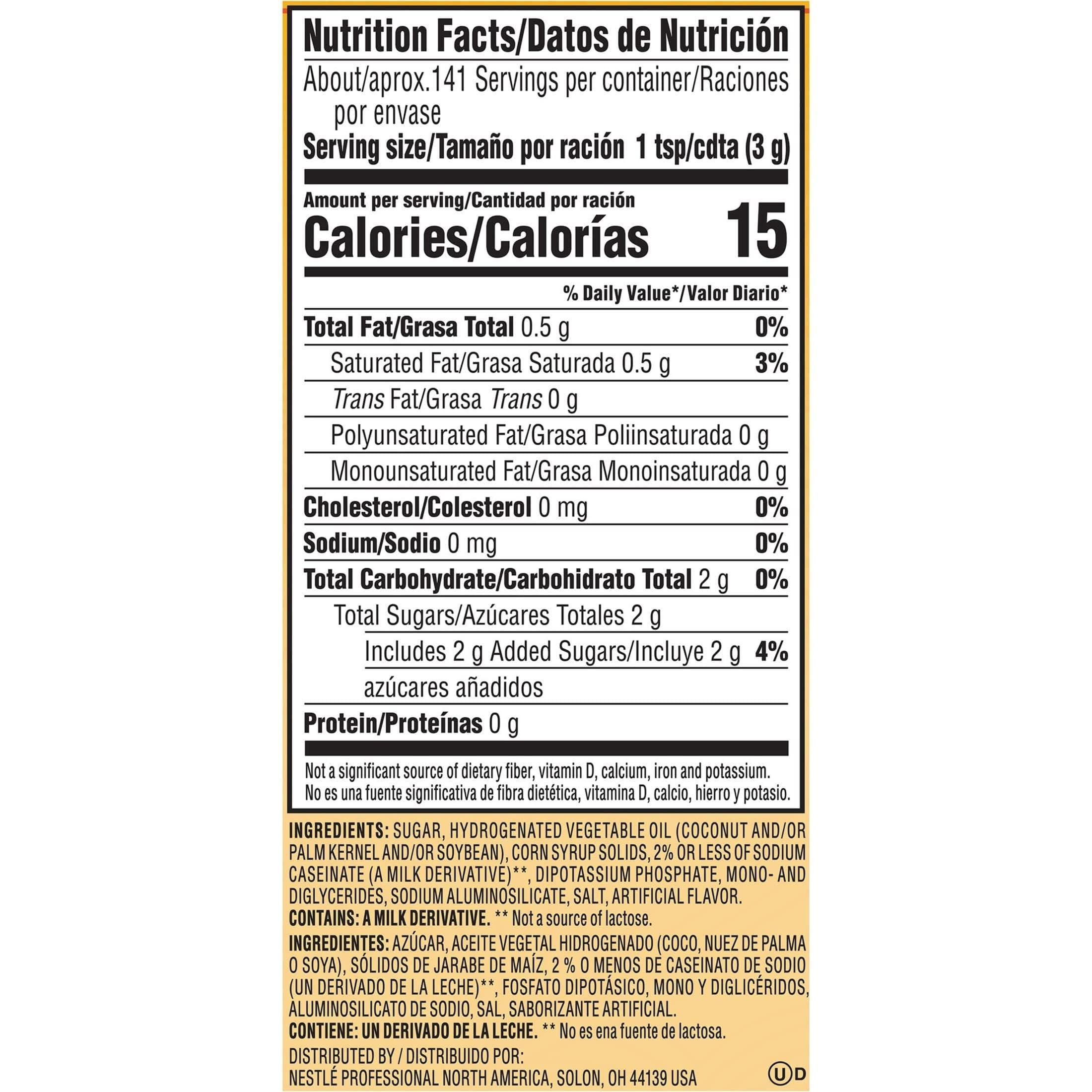 Generic Nestele Coffee Mate Hazelnut Coffee Creamer Delivers a Warm, Classic Flavour That Transforms Every Drinking Expericence 425g