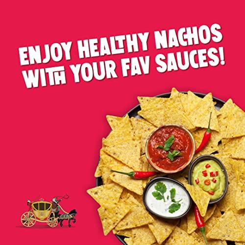 Makino Makino Cornax (2 Nacho Chips, 2 Corn Munch)(Each 60/150 gm)(Pack of 4)