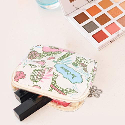Artibetter ARTIBETTER 2pcs Menstrual Pad Napkins Bag Pouch Nursing Pad Holder Sanitary Napkin Bag Small Zipper Pouch Coin Purse for Women and Girls (Random Pattern)