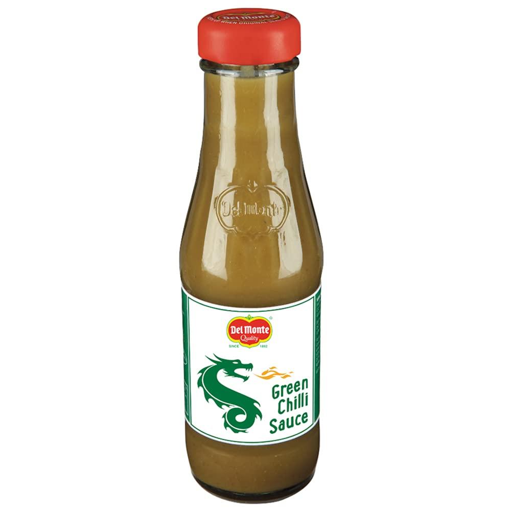 Del Monte Del Monte Pizza & Pasta Sauce Spout Pack, 400g & Del Monte Green Chilli Sauce,190g