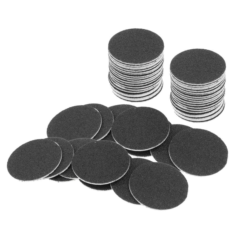 CALANDIS CALANDIS 60Pcs Replacement Sandpaper Discs Pad for Electric Foot File Callus Remover