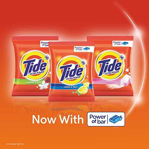 Tide Tide Plus Extra Power Detergent Washing Powder - 7 Kg (Lemon And Mint) With Free Detergent Powder - 3 Kg, Pack of 1