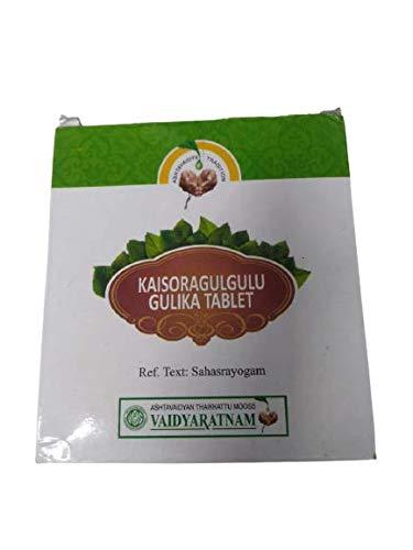 Alida Vaidyaratnam Kaisoraguggulu/Kaisoragulgulu Gulika 100 tablets_Alida