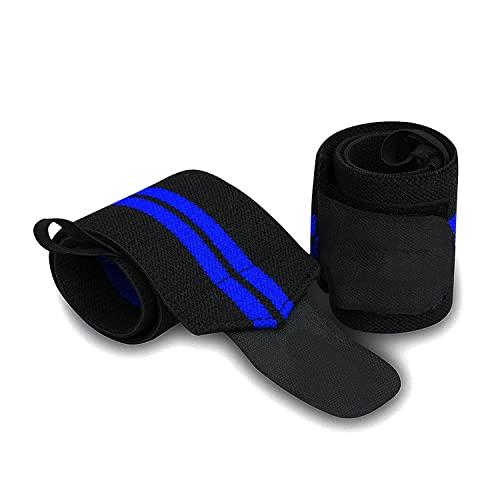 SIDHMART Wrist Band Support 1 Pair with Thump Loop Strap for Gym Power Lifting Heavy Workout Wrist Supporter Both Hand Gym Accessories for Men & Women
