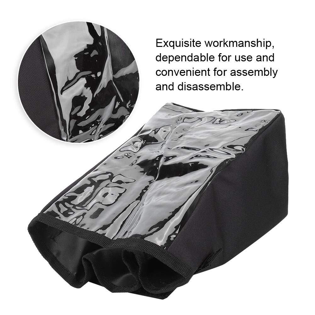 Caredy Electric Wheelchair Control Panel Cover, Power Chair Accessories Wheelchair Armrest Covers Joystick Cover Wheelchair Arm Covers Power Wheelchair Cover Protection Waterproof Cover(Black)