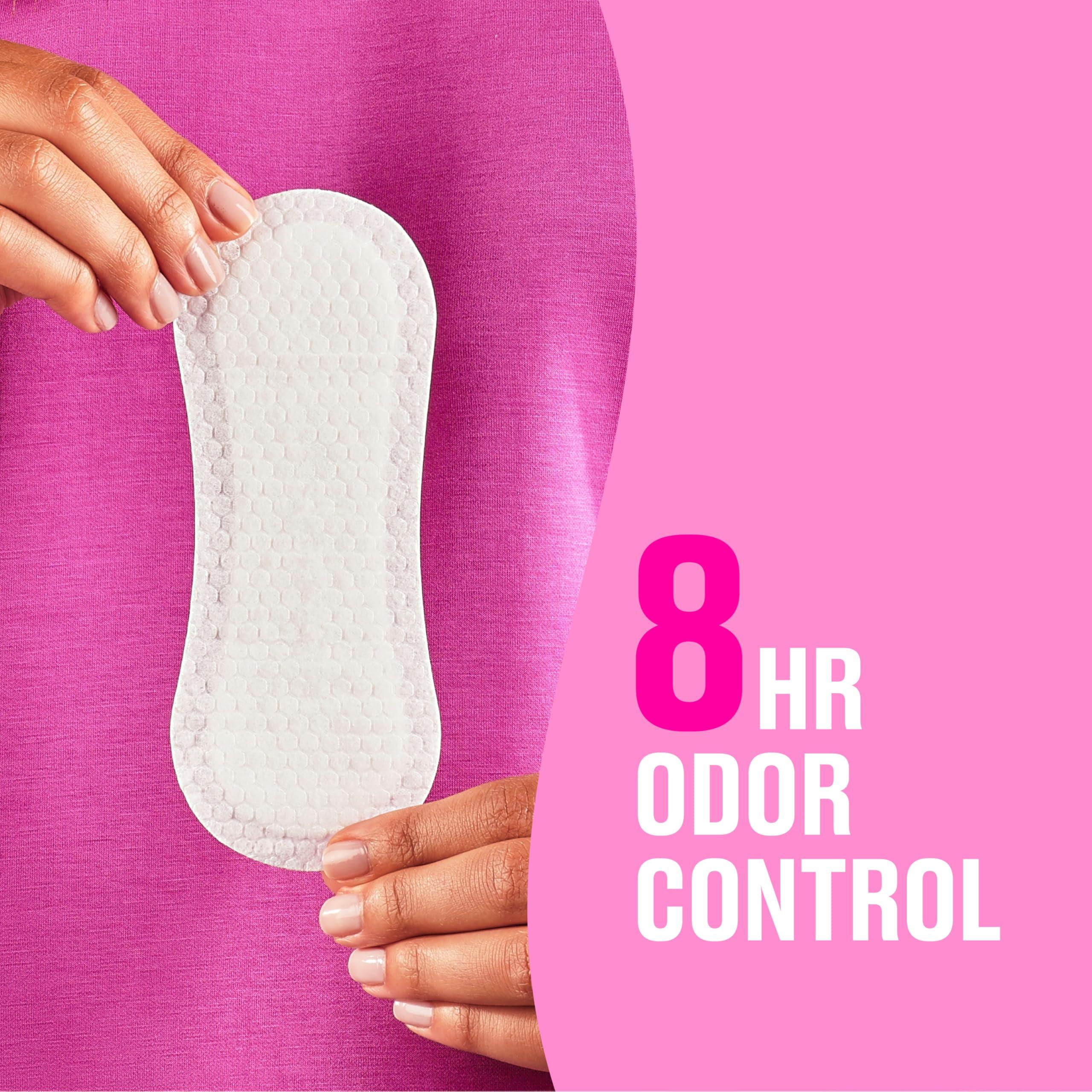 Carefree Carefree Acti-Fresh Ultra-Thin Panty Liners, Long To Go, Unscented - 92 Count