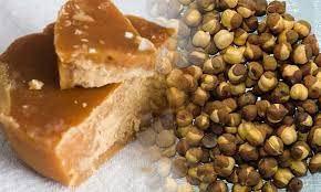 JEET by KSHS JEET by KSHS Gud Chana Snacks, Natural Jaggery with Roasted Chickpeas, Healthy Lite Snacks, Immunity Booster, Organic 900 grms