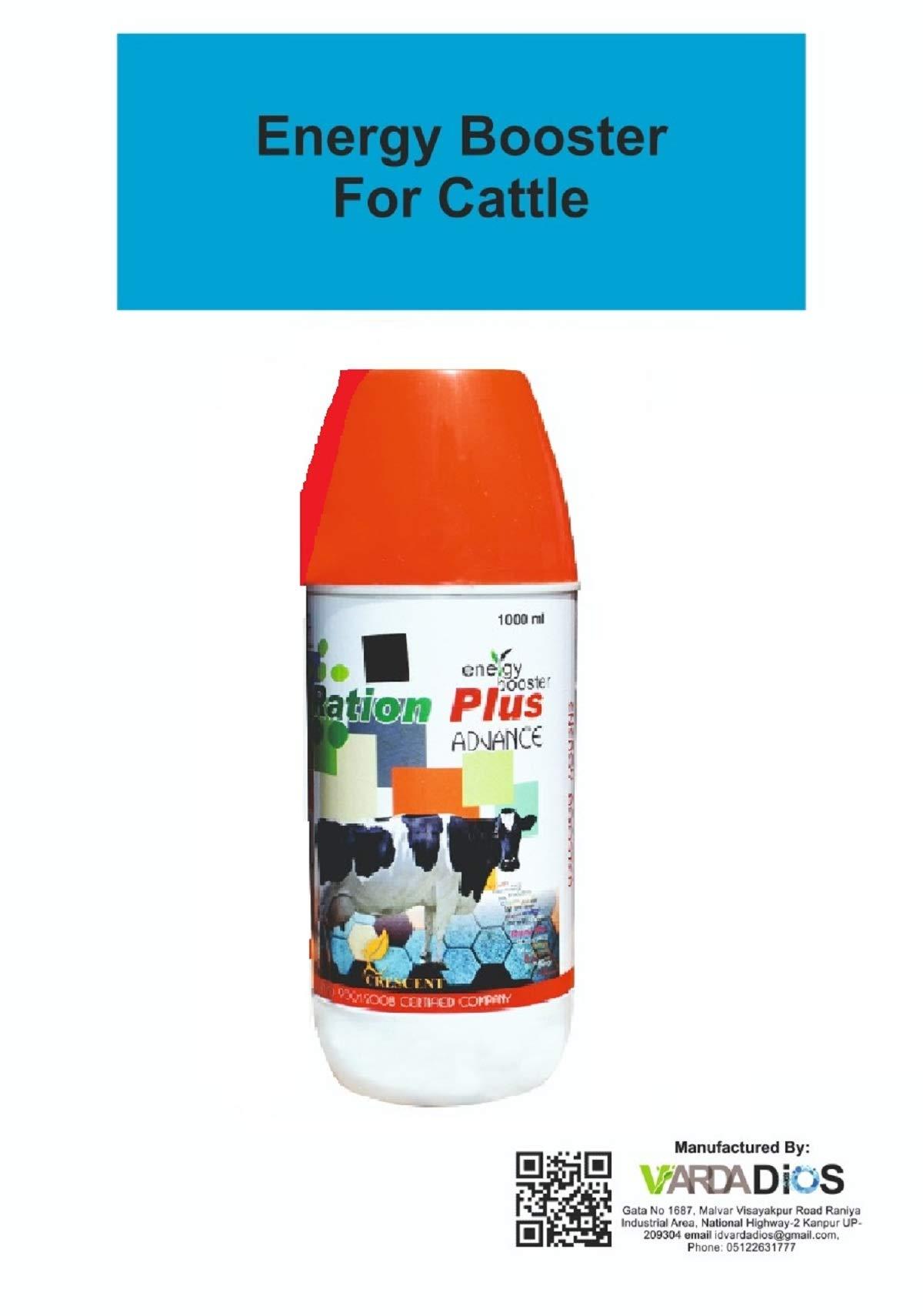 CRESCENT LIFE SCIENCES PVT. LTD. Ration Plus Advance Energy Booster for Cattle 1000ml