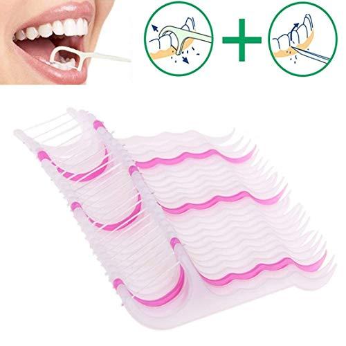 S R EXCLUSIVE S R EXCLUSIVE Oral Care Dental Floss Toothpick 20 Pieces