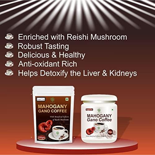 Mahogany Mahogany Instant Gano Coffee Enriched with Reishi Mushroom Extract 200g