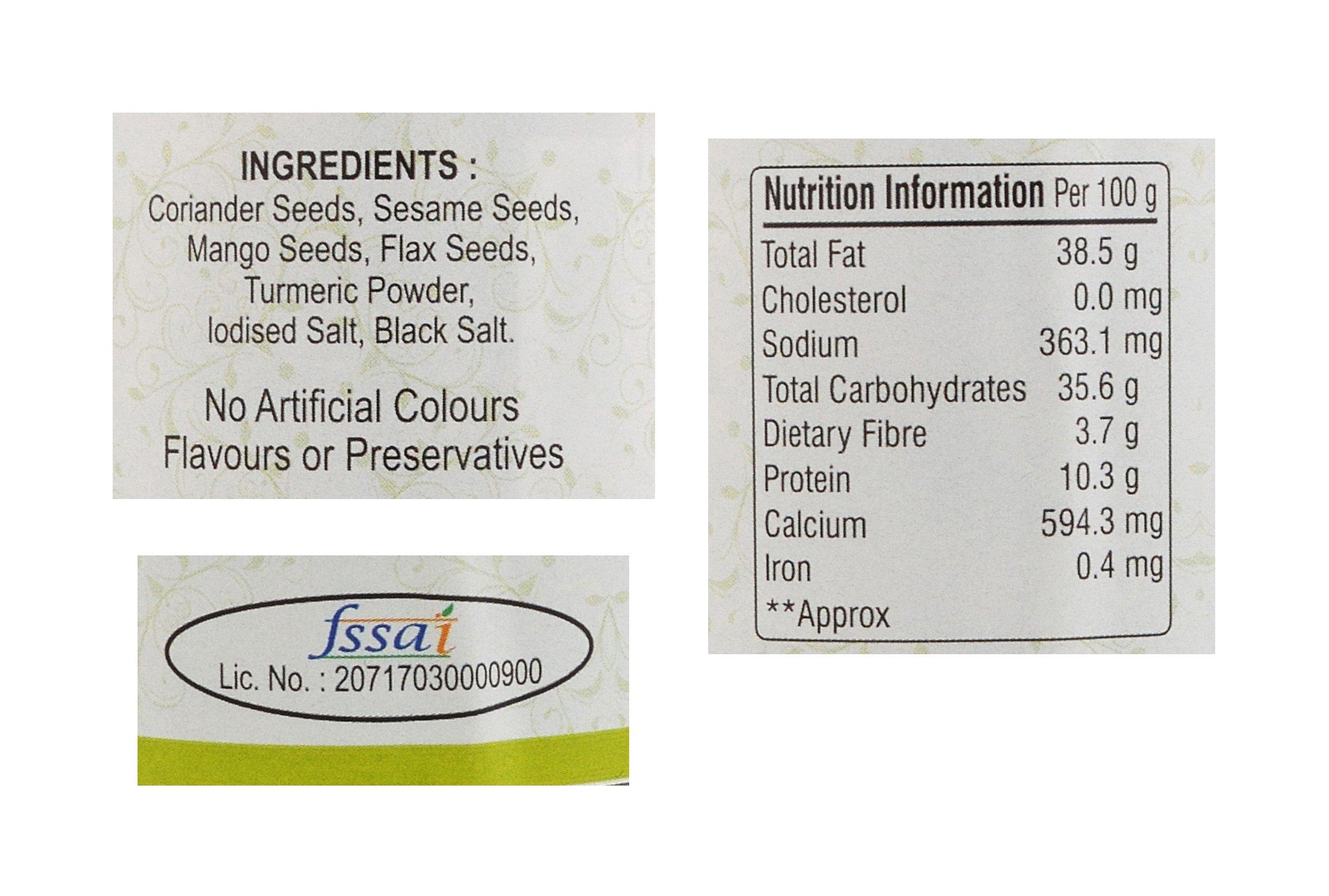 Soltee Soltee Roasted Flax Seeds and Mix Mukhvas, 750 Grams (Combo of 6)