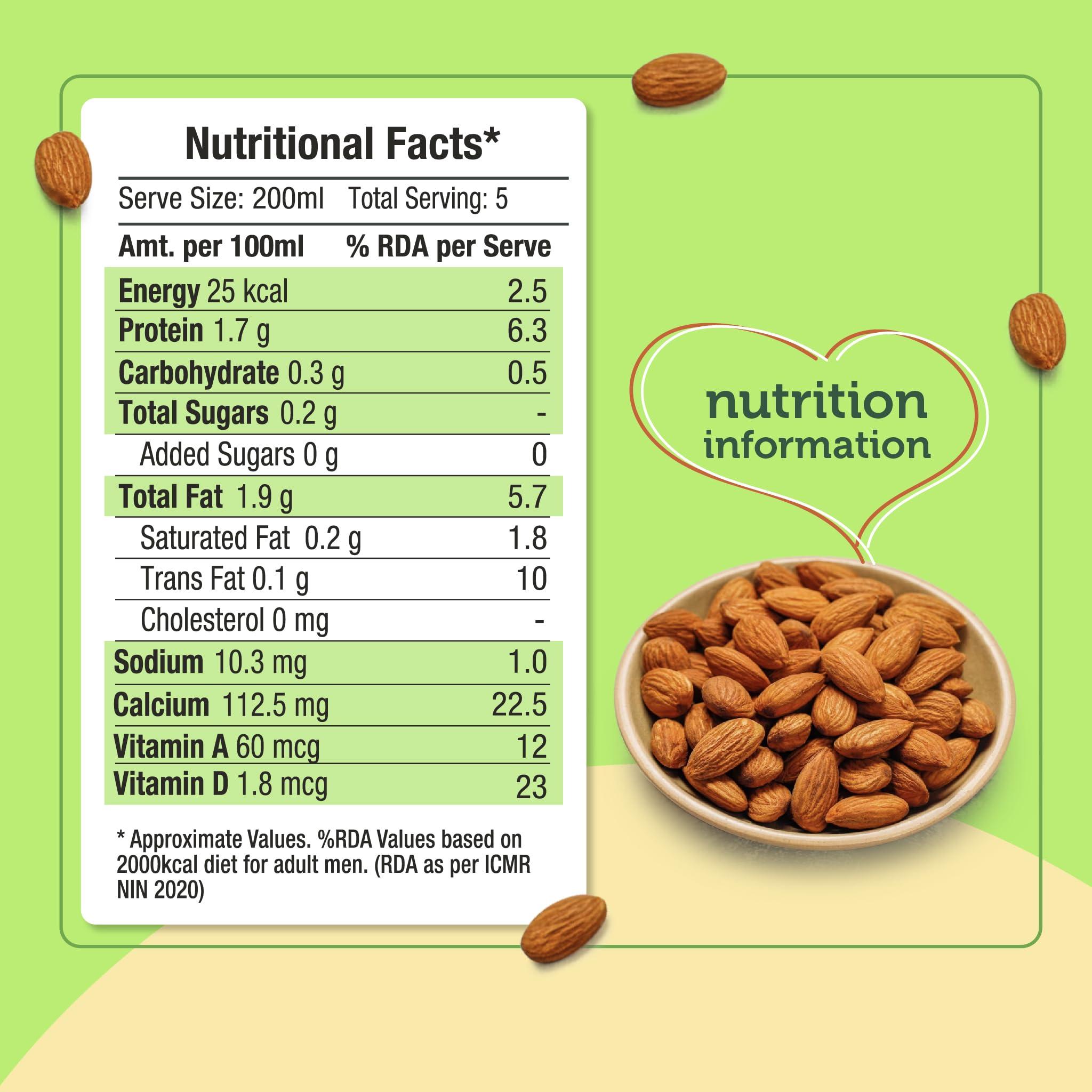 epigamia Epigamia Unsweetened Almond Milk - Pack of 2