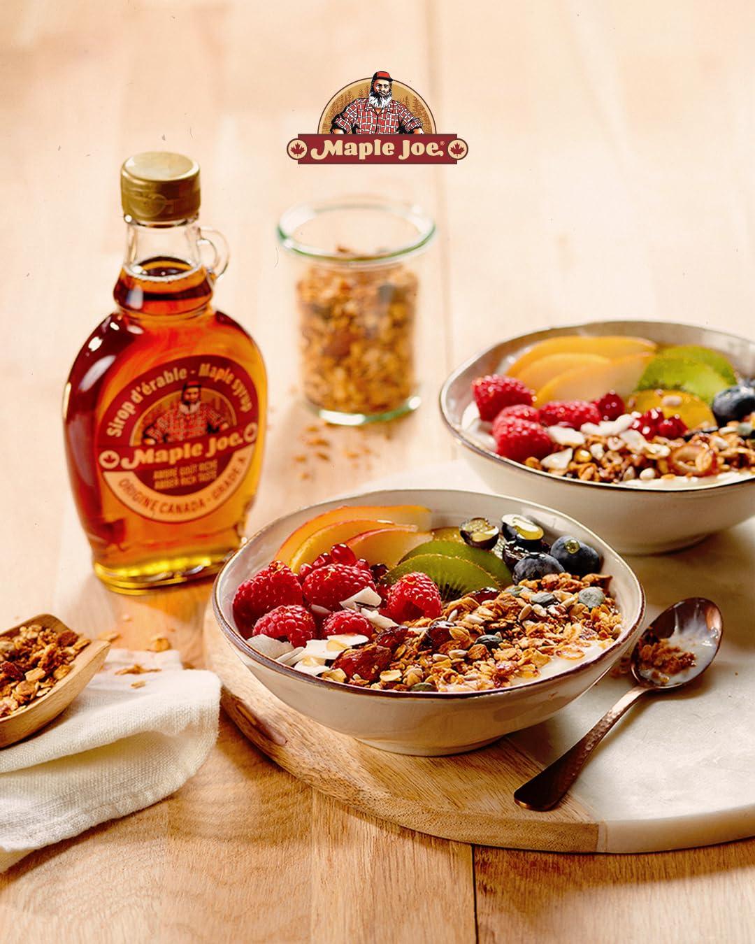 Maple Joe Maple Joe Canadian Grade A Maple Syrup, 150g | Vegan | Light and Delicate | No Additives, No Added Colours, 150g