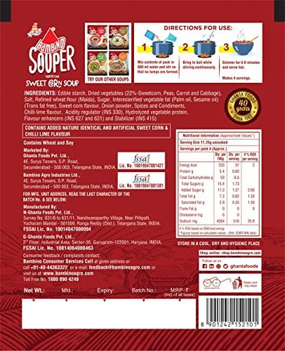 Bambino Bambino Sweet Corn Soup, 45g Pouch