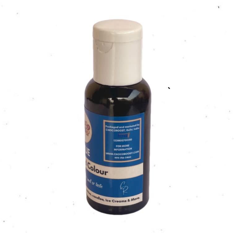 CHOCO ROOST Chocoroost Edible Gel Food Color For Icing and Cake Decoration | Blue 45 ml