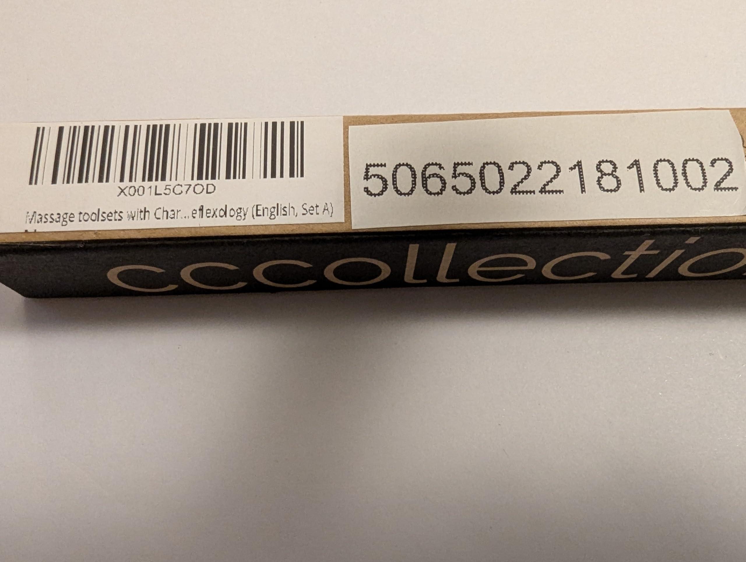 CCcollections CCcollections Massage Toolsets With Chart For Professionals Foot Hand Massage Wooden Stick Reflexology (English, Single Stick + Chart)