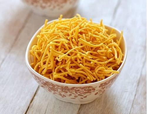 Lazy Shoppy Lazy Shoppy Sev | Ratlami Sev | Special Mora Sev | Nylon Sev | Barik Sev | Sev Puri | Bhel Puri Sev | Crispy Sev | Nylon Namkeen Sev | Bhujia Sev| Omapodi | | | Karapusa (2 KG)
