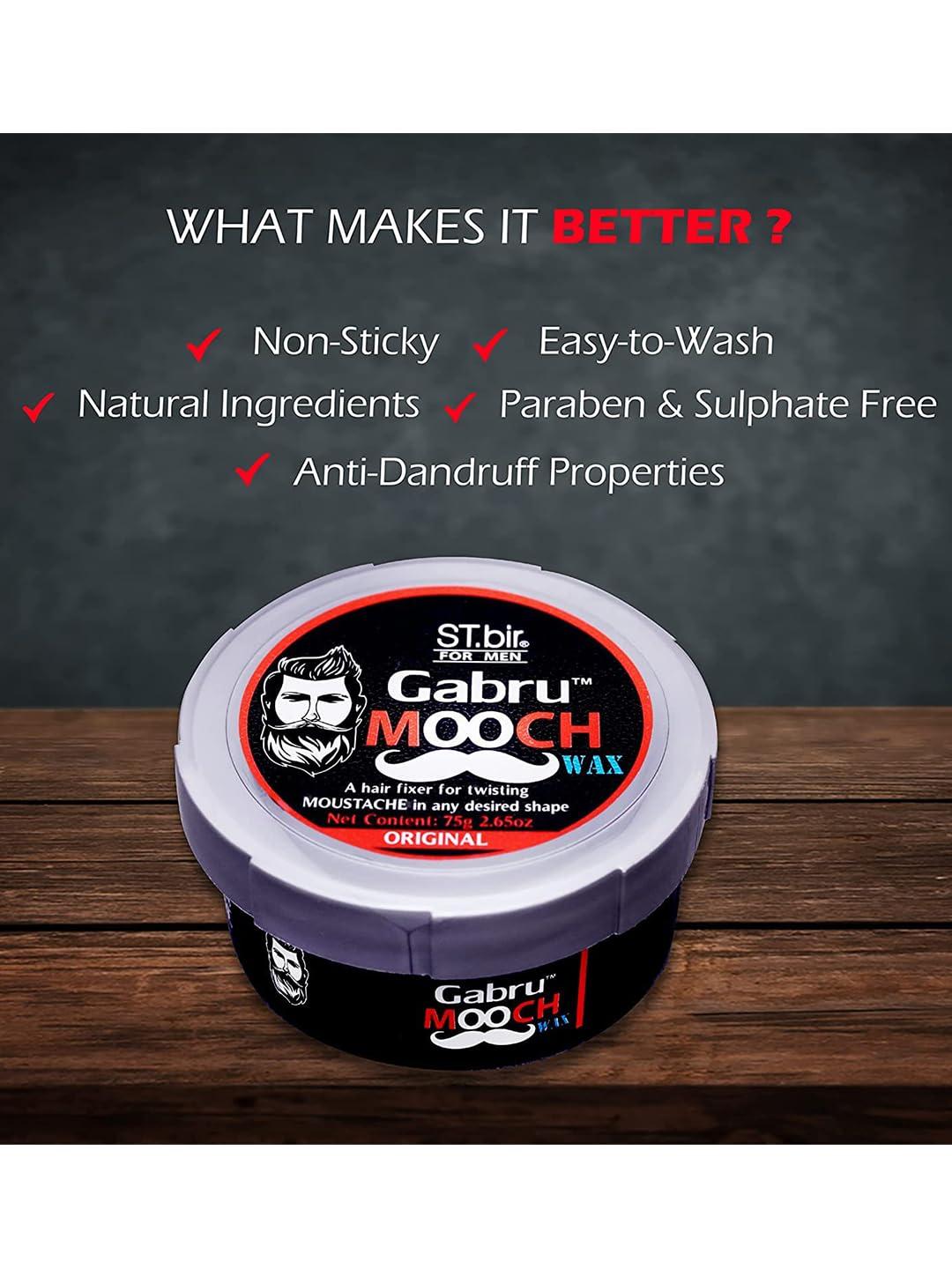 GABRU Gabru ST.bir Men's Mooch Wax (Pack of 25 g)