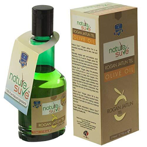 Nature Sure Nature Sure Rogan Jaitun Tail (Olive Oil) for skin, hair and nails - 3 Packs (110ml Each)
