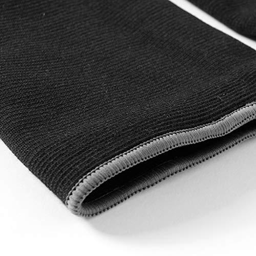 NEOtech Care Neotech Care Calf Support Sleeve (1 Pair) - Elastic & Breathable Knitted Fabric - Medium Compression - Black Color (Size XL)