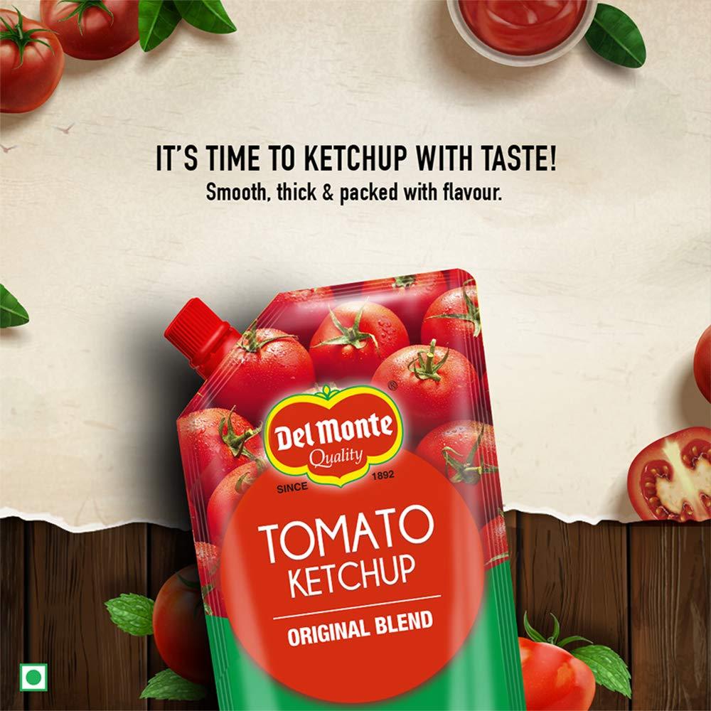 Del Monte Del Monte Tomato Ketchup Original Blend Pouch, 1100 g
