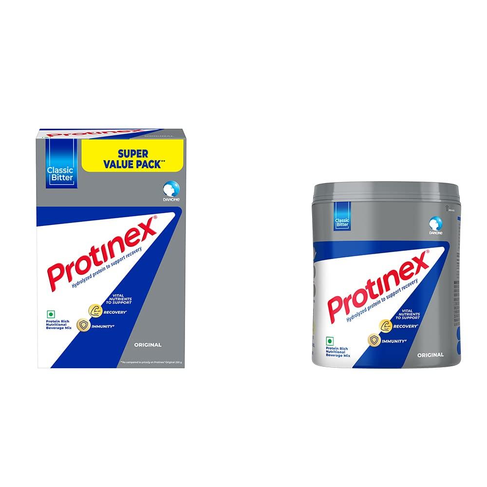 Protinex Protinex Original Health And Nutritional Drink Mix For Adults with High protein & 8 Immuno Nutrients, 1 Kg & Original Health And Nutritional Drink Mix For Adults with High protein & 8 Immuno Nutrients