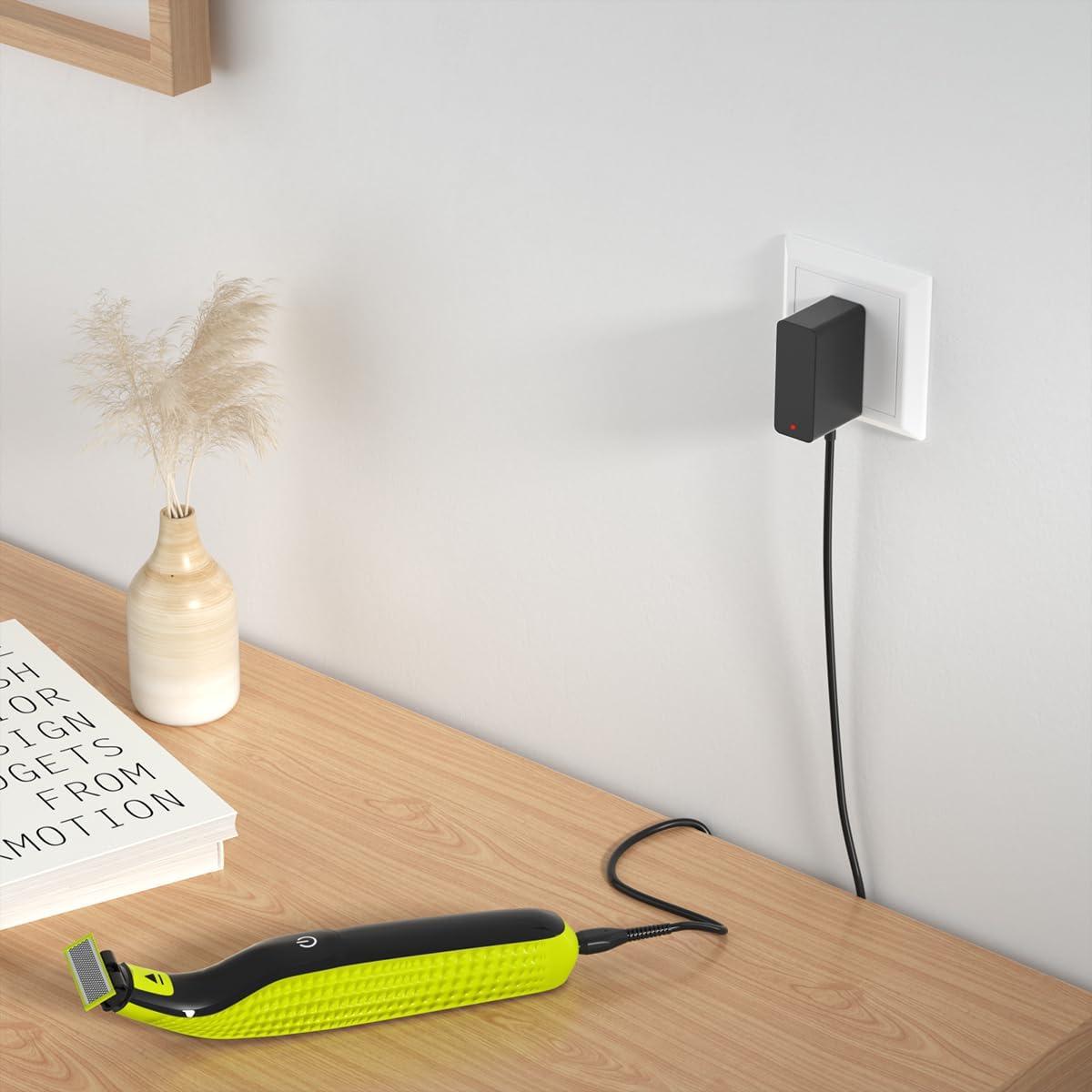 BENSN Bensn 4.3 V Shaver Charger Power Cord For Philips Norelco Oneblade Series Razors, Compatible With Qp2520 Electric Trimmer