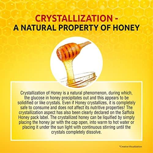 Saffola Saffola Honey, 100% Pure NMR Tested Honey, 1kg